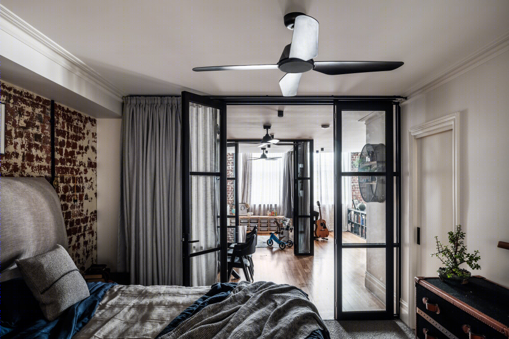 墨尔本仓库公寓变身现代家庭住宅-15