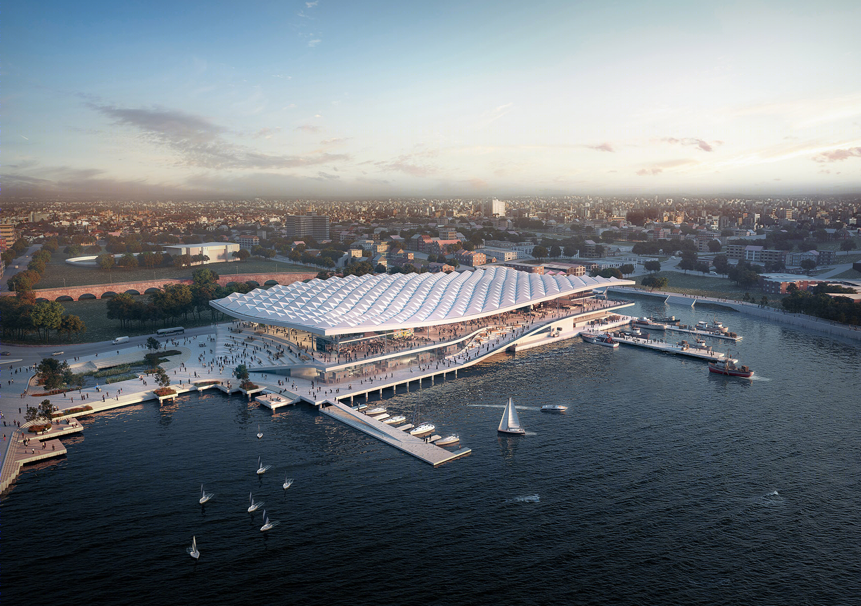 悉尼打造南半球最大鱼市场,3XN 事务所操刀设计-3