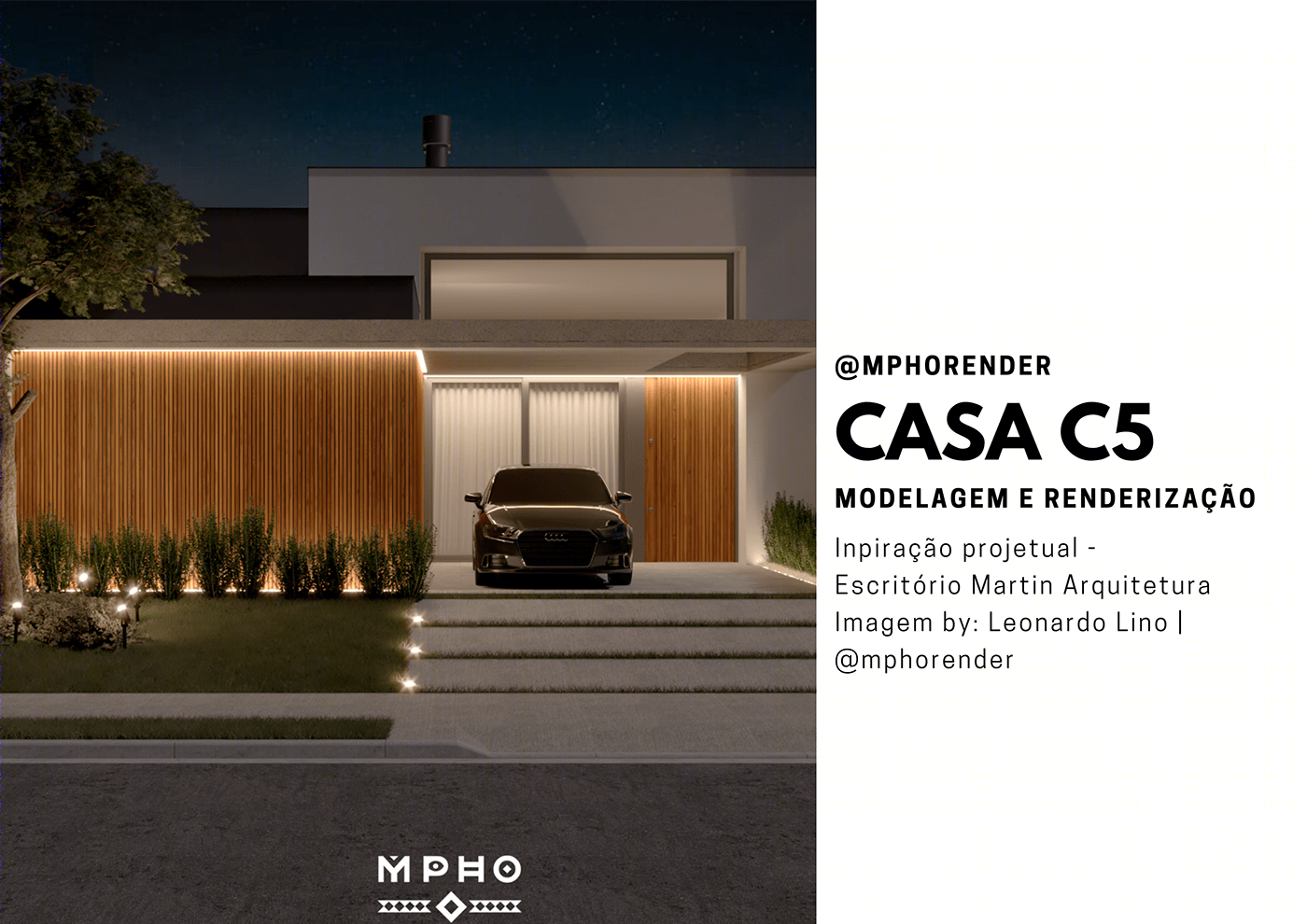 Anastasiya Gushchina丨别墅建筑丨MAQUETE 3D - FOTORREALISMO-1