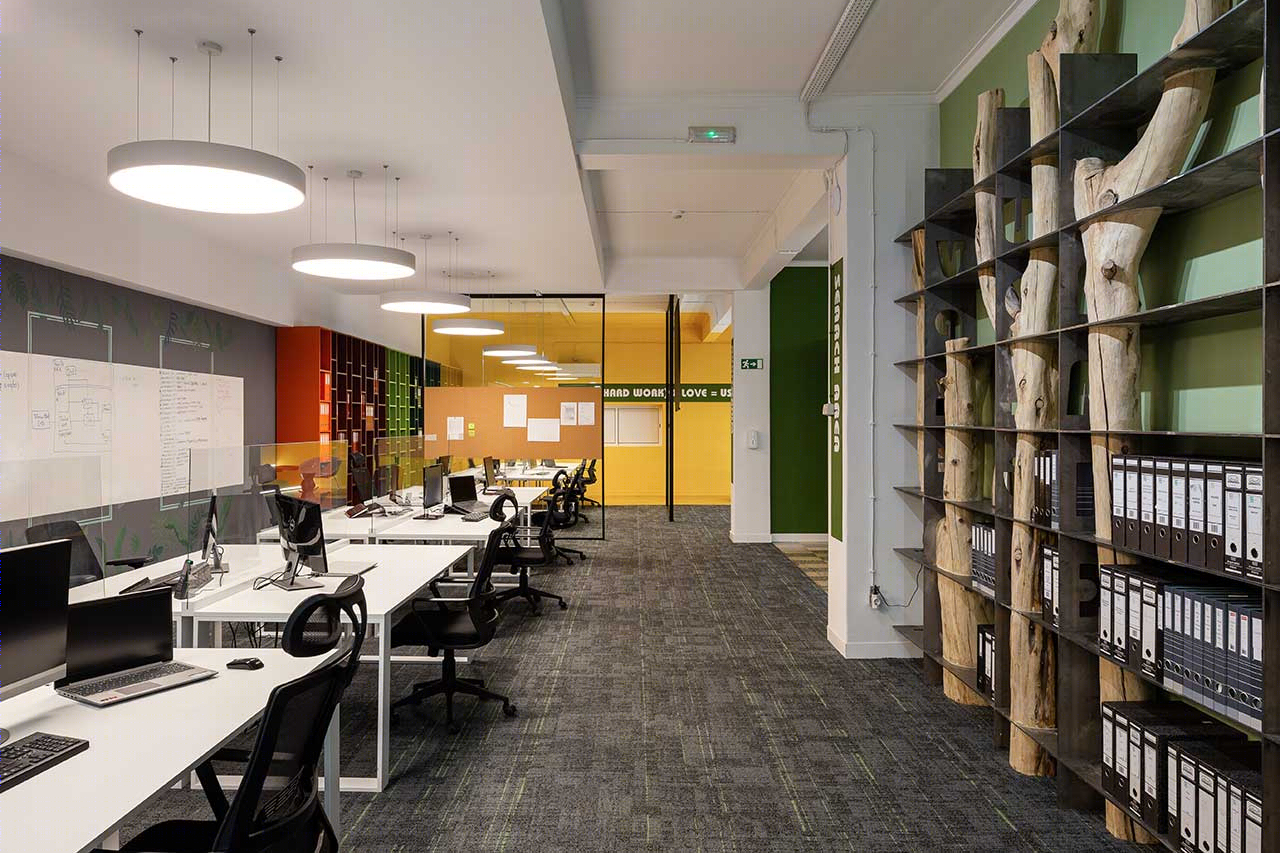 无窗办公室的明亮变身 | RB Pharma 葡萄牙总部设计-16