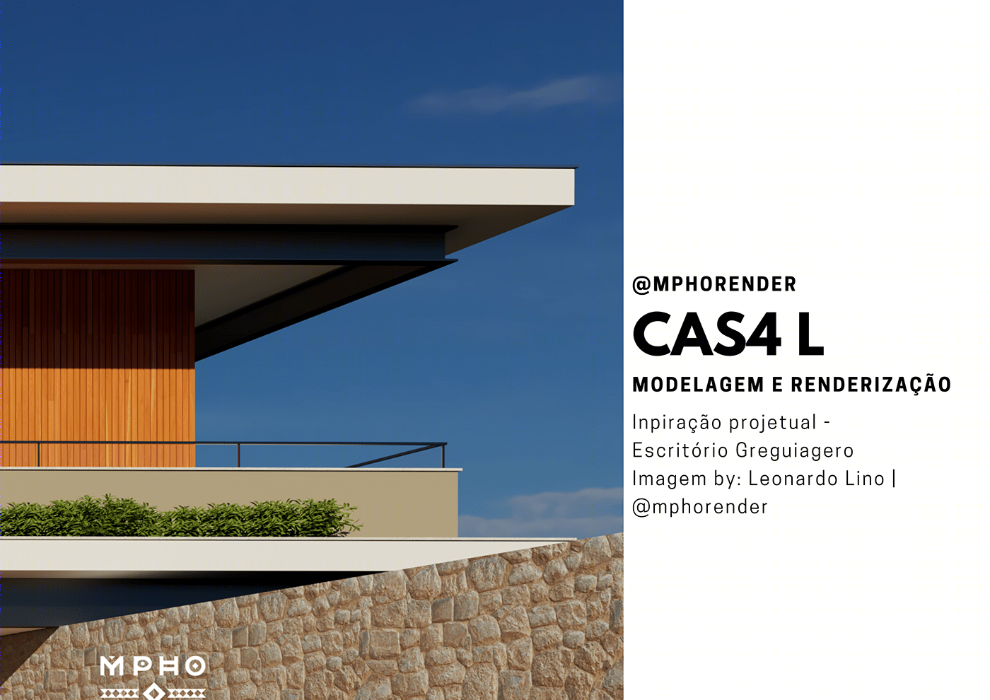 Anastasiya Gushchina丨别墅建筑丨MAQUETE 3D - FOTORREALISMO-3