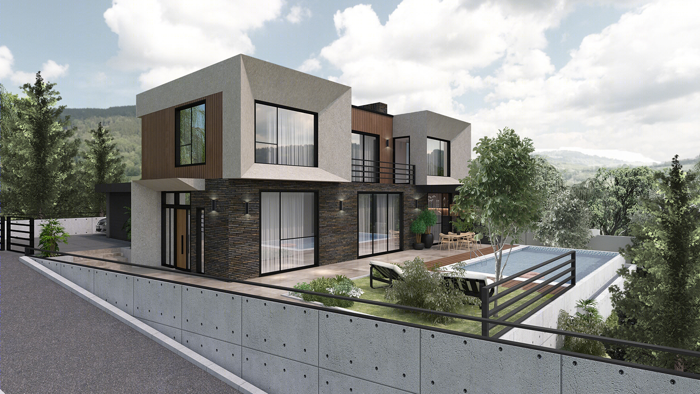 光影别墅 · 探索 Sopiste 的现代居住空间丨Simona Talevska-8