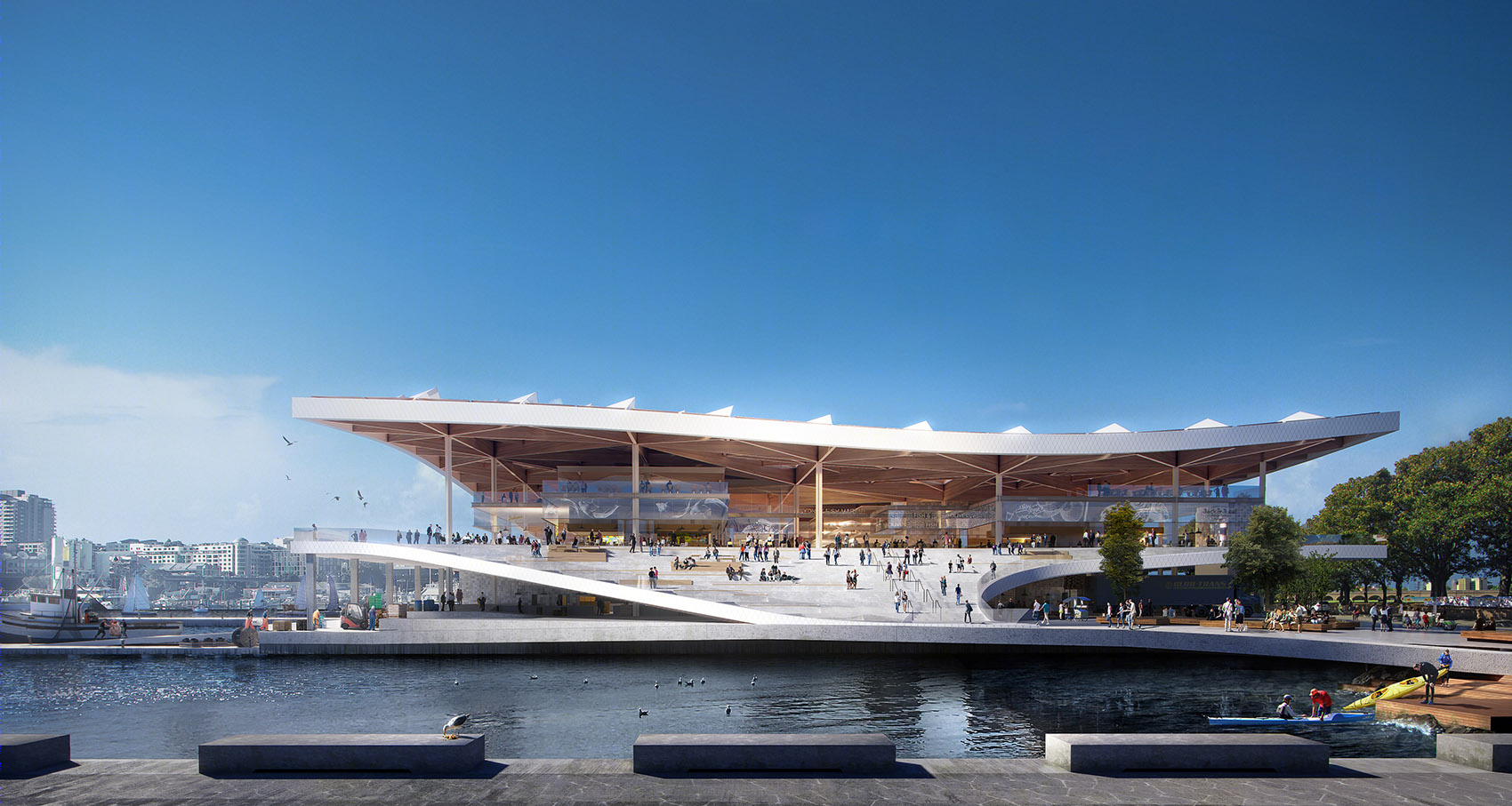 悉尼打造南半球最大鱼市场,3XN 事务所操刀设计-8