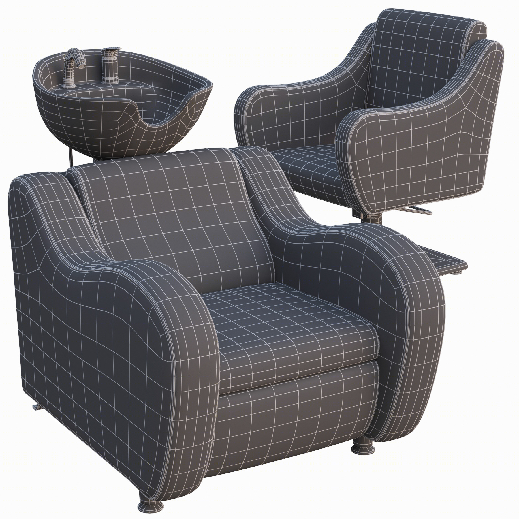 AVE 美容沙龙 | 3dsMax、Corona、Photoshop 打造的美容天堂-10