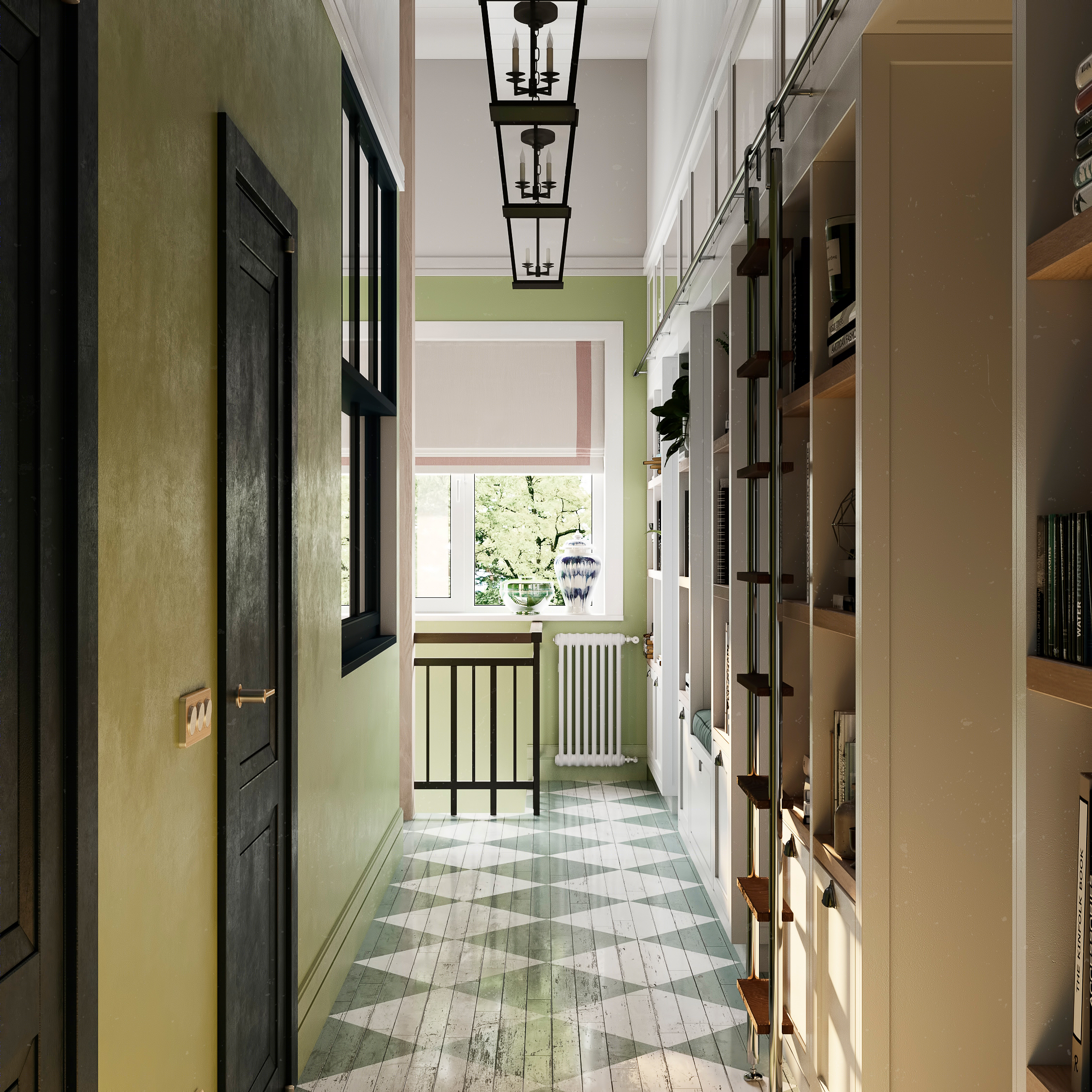 俄罗斯莫斯科地区现代家庭住宅设计-14