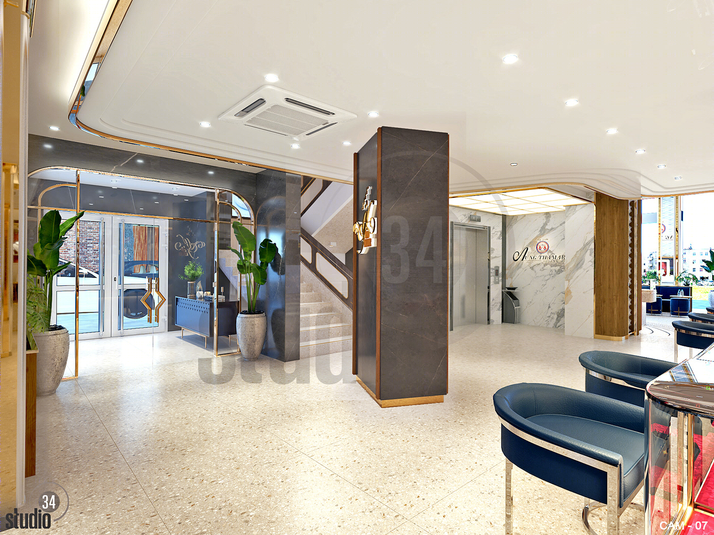 Elegant & Luxury Gold & Diamond Shop-6