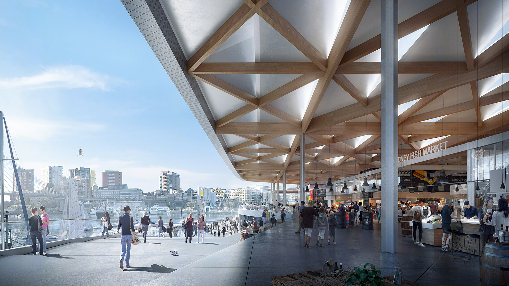 悉尼打造南半球最大鱼市场,3XN 事务所操刀设计-10