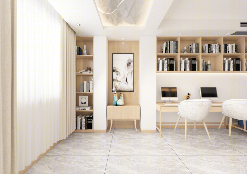 地香树花城现代家装丨何延延-12