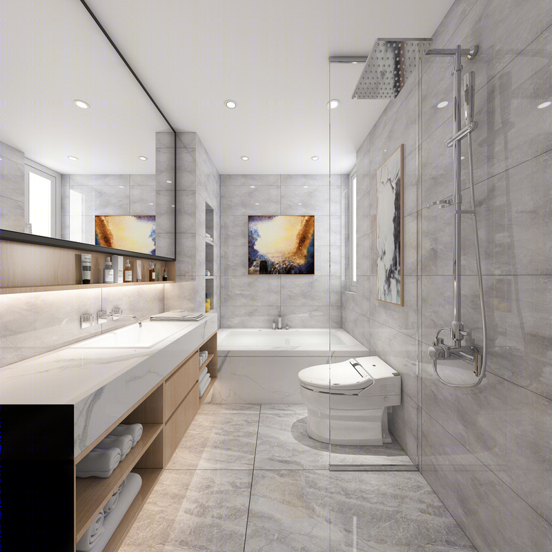 地香树花城现代家装丨何延延-13