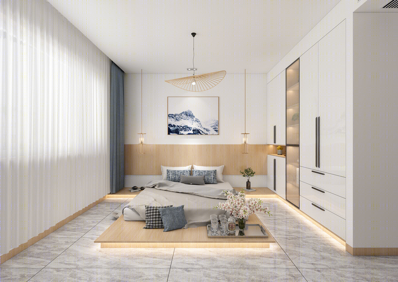 地香树花城现代家装丨何延延-19