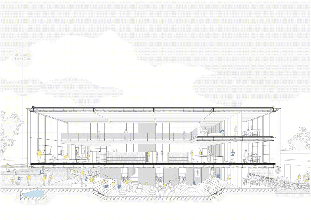 巴西圣保罗圣克鲁斯分校图书馆设计-66