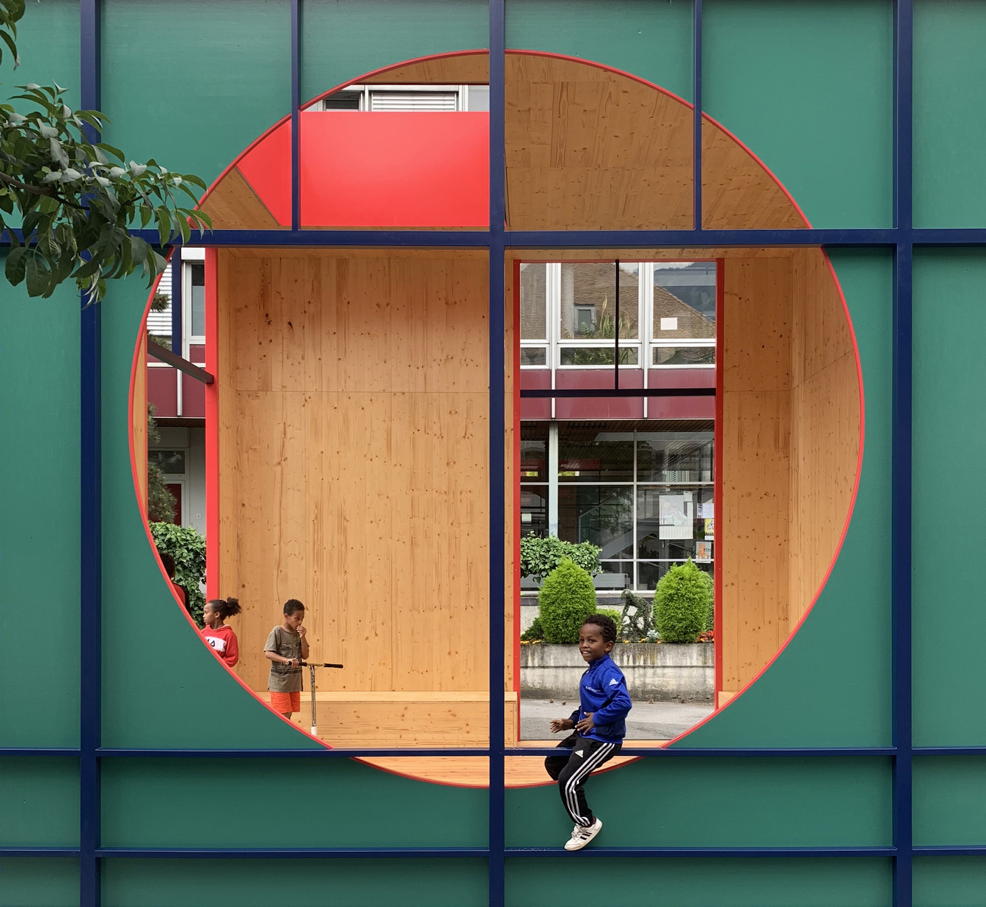 瑞士艾格勒市三亭广场-17