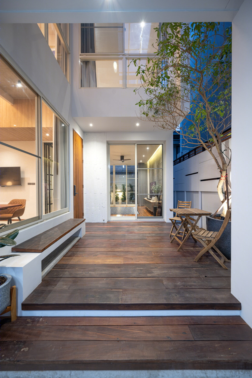 泰国 Baan PA*Ma*住宅 | 绿色核心、家庭共享空间与自然光线-24