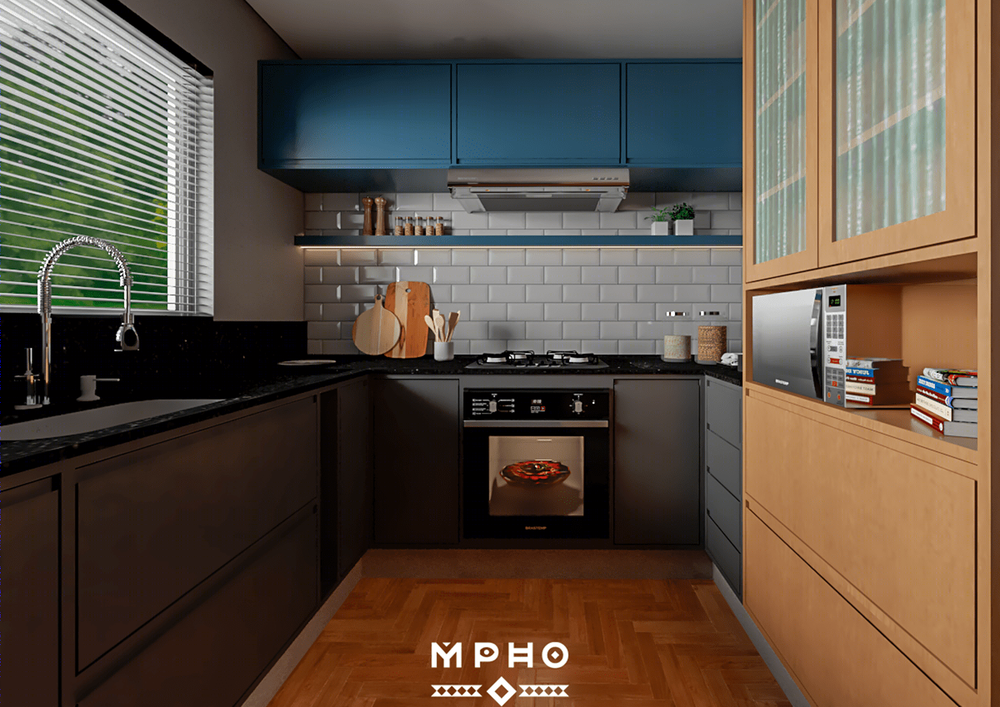 Anastasiya Gushchina丨别墅建筑丨MAQUETE 3D - FOTORREALISMO-7