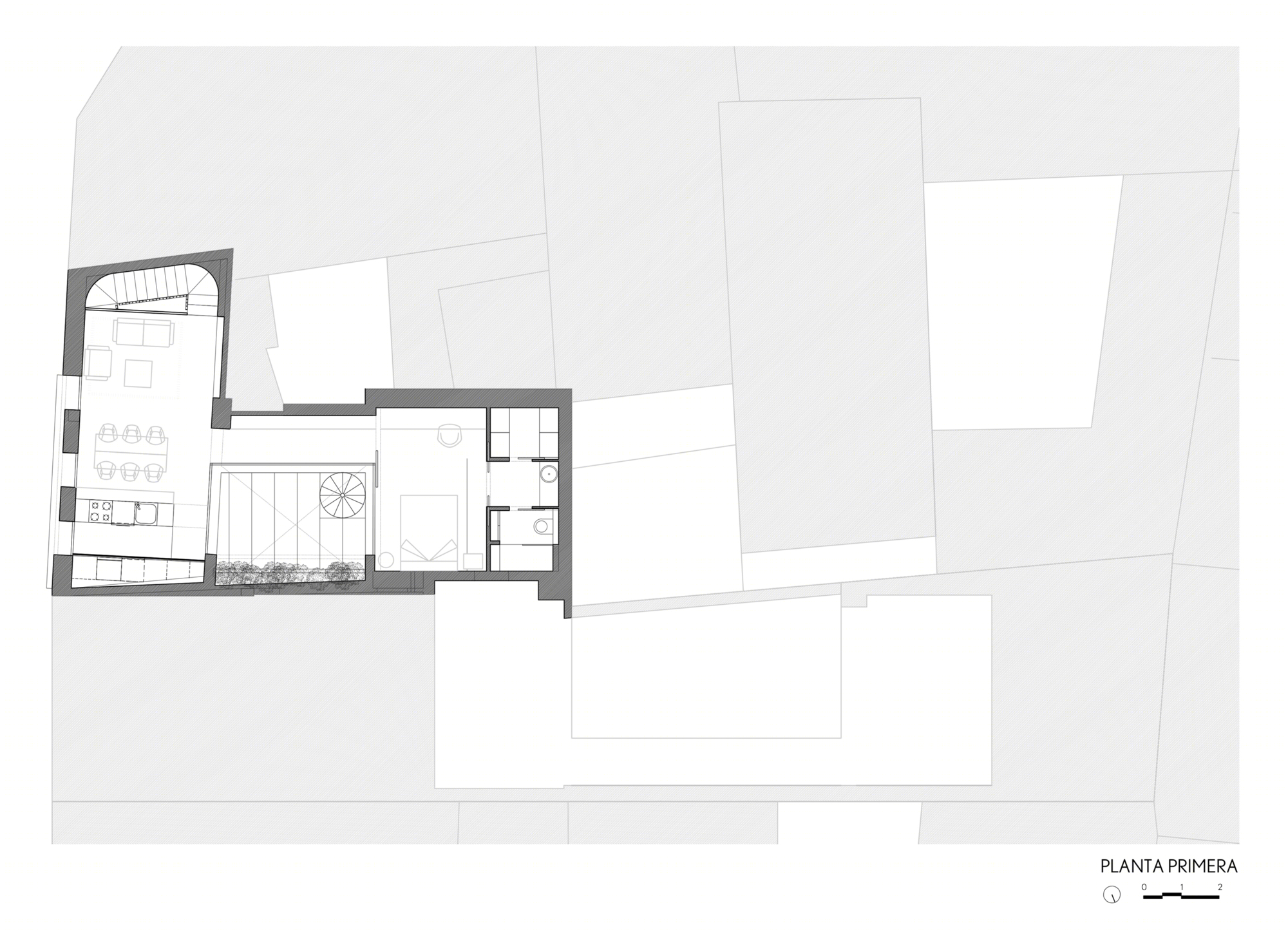 小而美的罗马式别墅·Impluvium Minora House-36