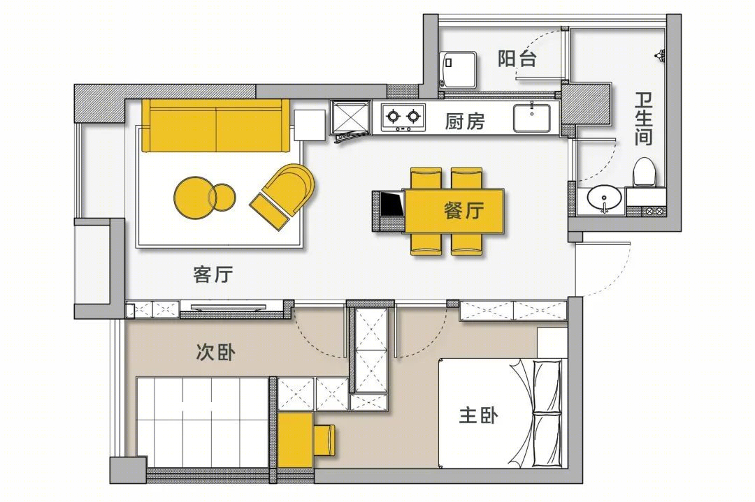 成都宏福樘设计 · 公寓-7