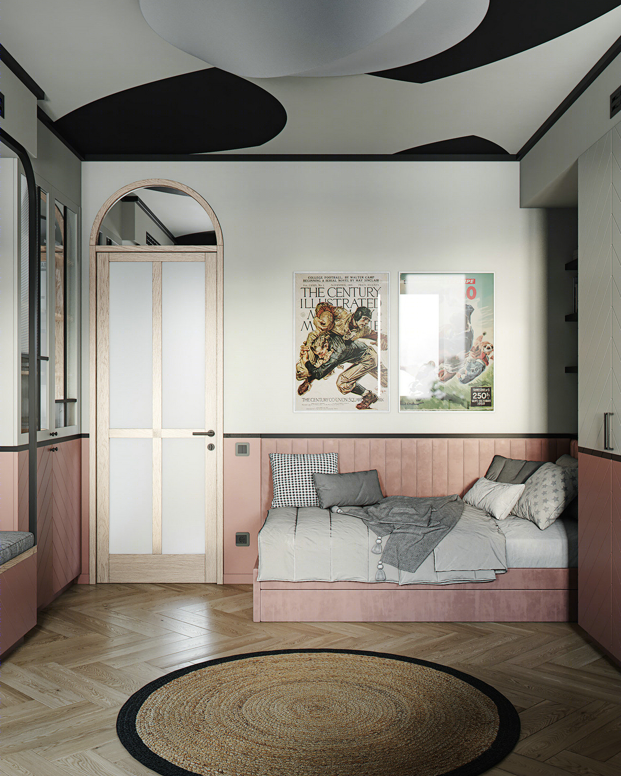 莫斯科156㎡住宅设计， 既舒适又有意境-21