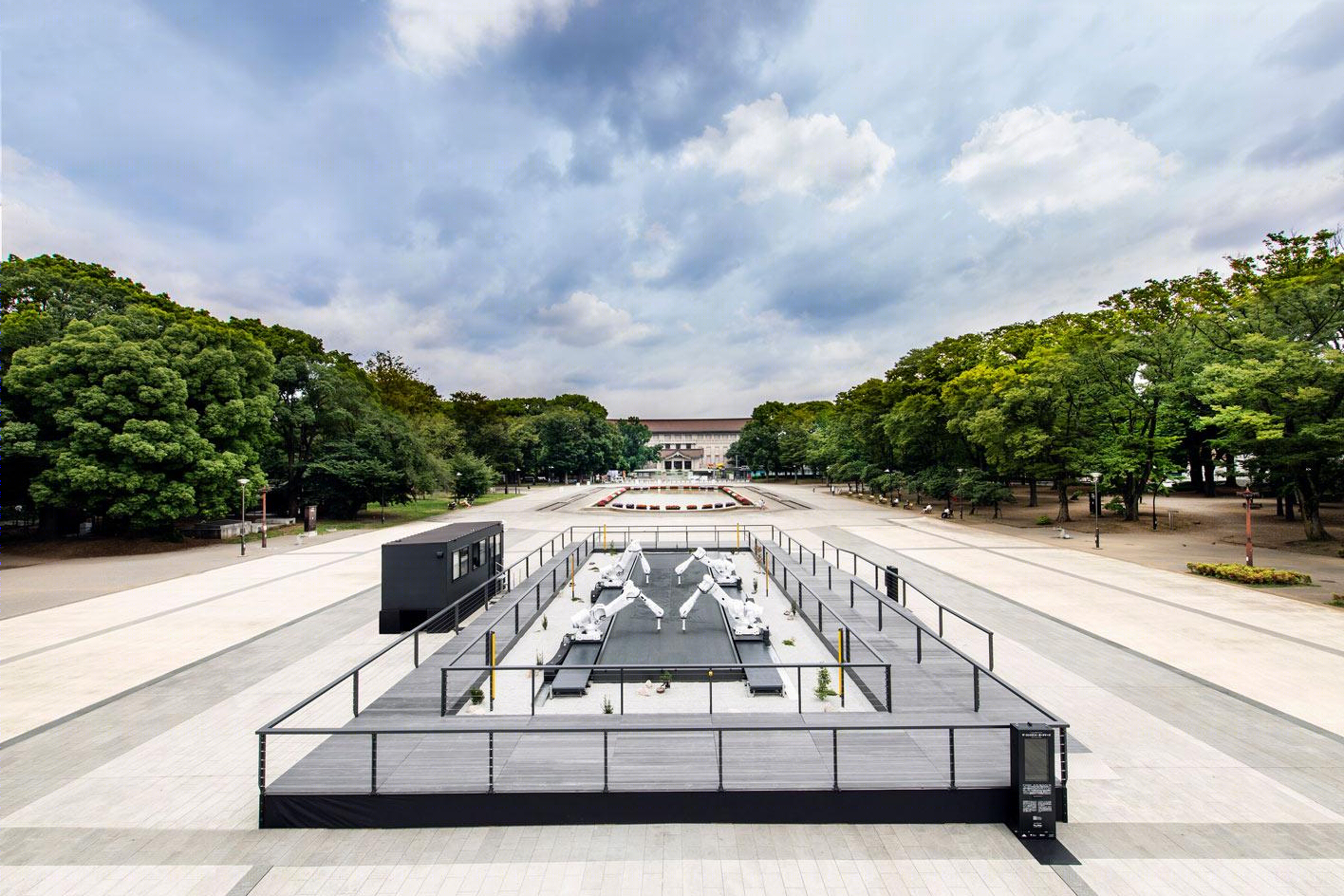 东京奥运艺术装置 | 机器人打造日本禅意花园-20