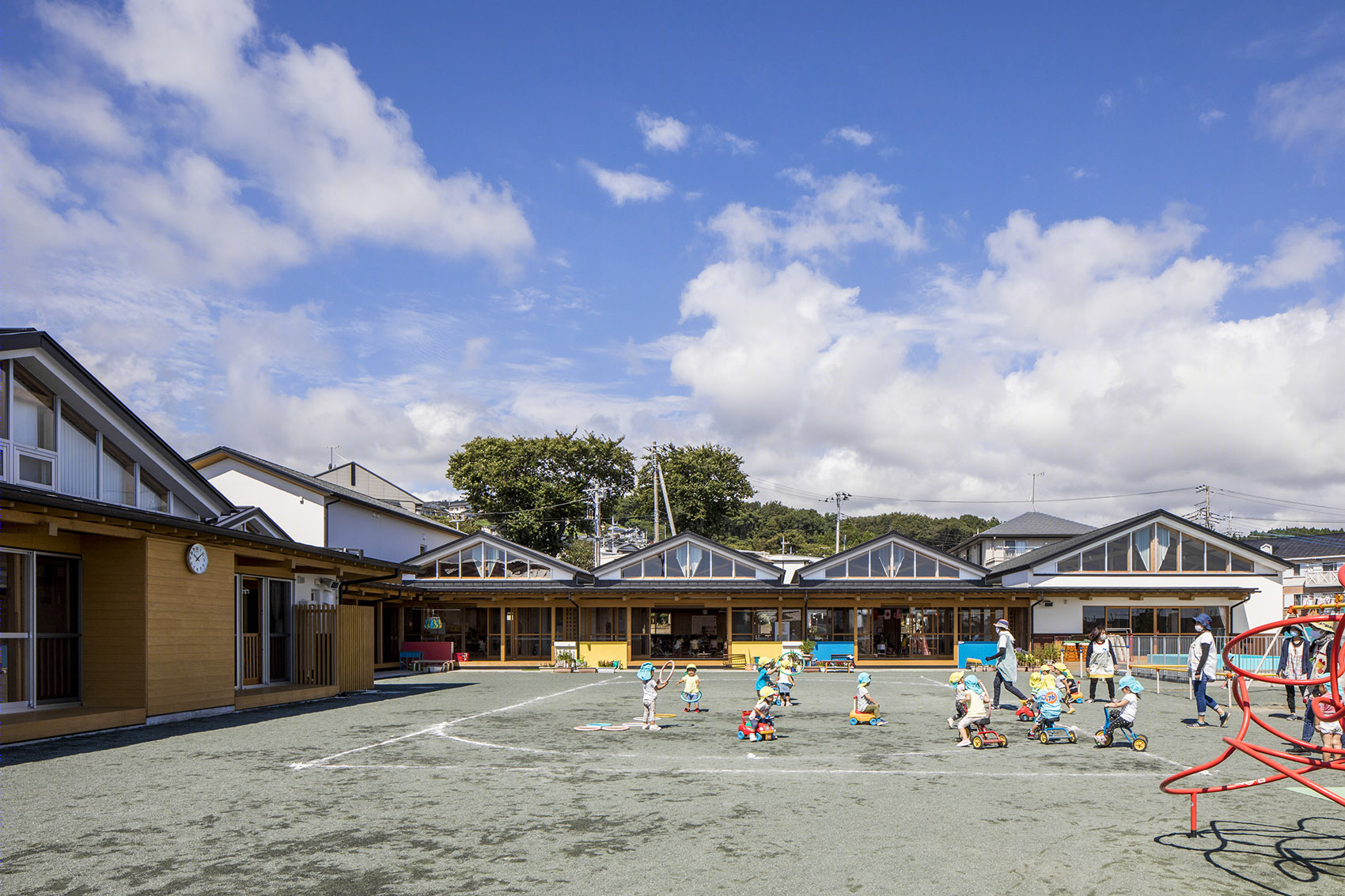 日立市立花山幼儿园丨日本茨城丨三上建筑事务所-22