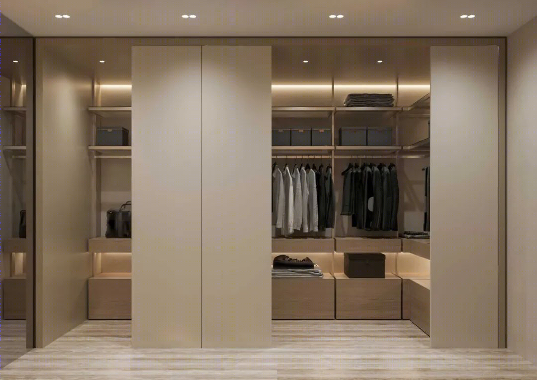 胡桃木打造现代简约豪宅丨Ab Architects-63