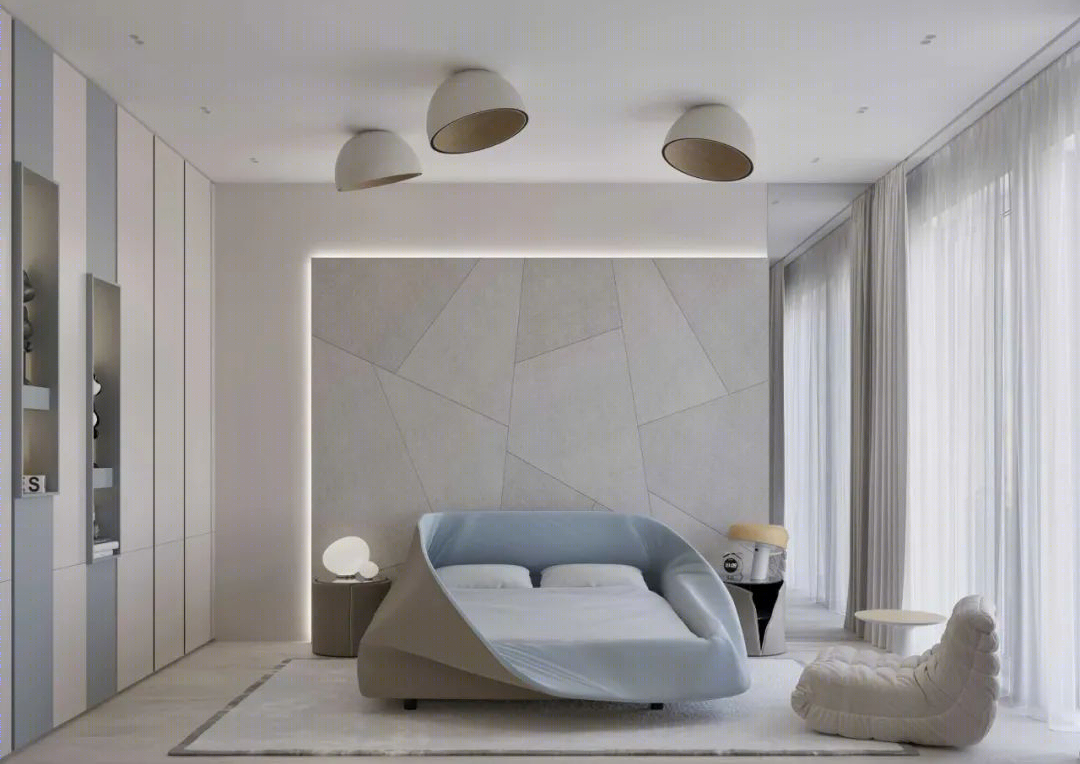 胡桃木打造现代简约豪宅丨Ab Architects-70
