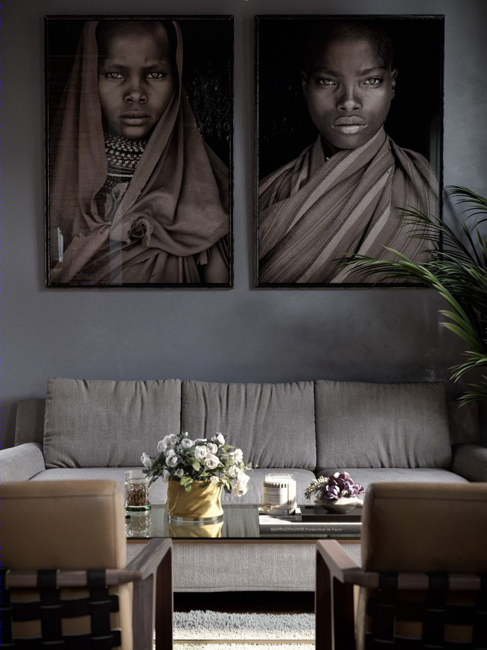 北欧黑灰空间，展现别样住宅魅力-2