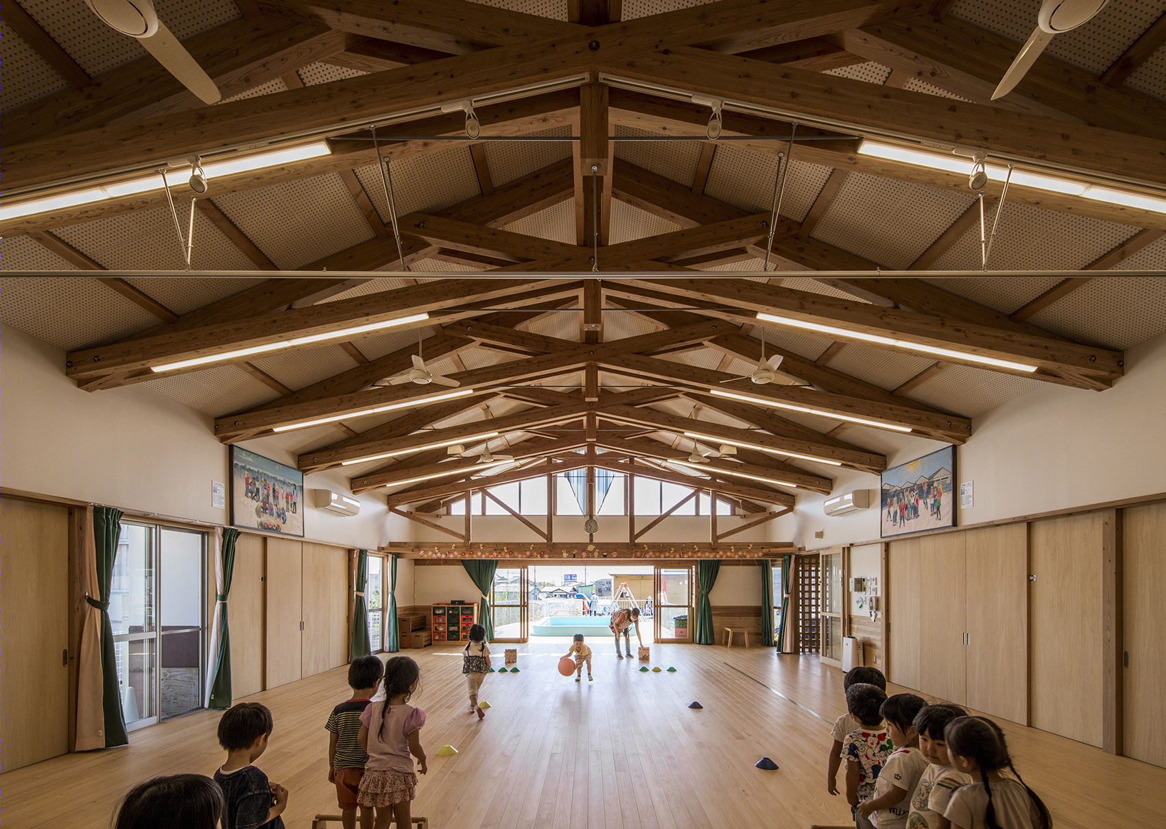 日立市立花山幼儿园丨日本茨城丨三上建筑事务所-38