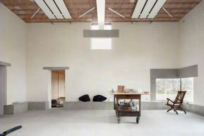 比利时艺术家工作室丨Graux & Baeyens Architects-0