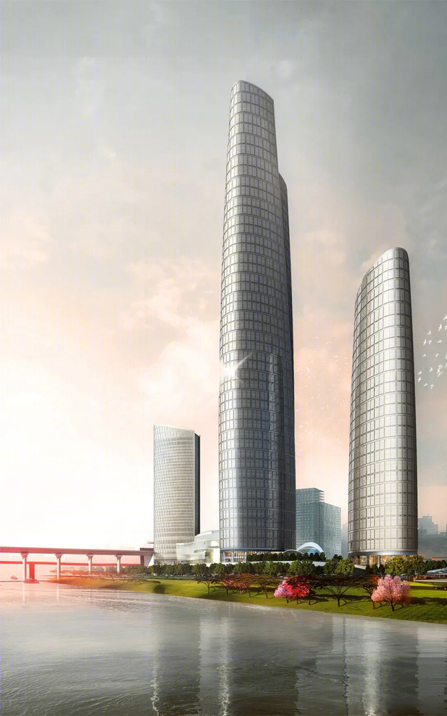 重庆陆海国际中心丨中国重庆丨美国 KPF 建筑师事务所-10