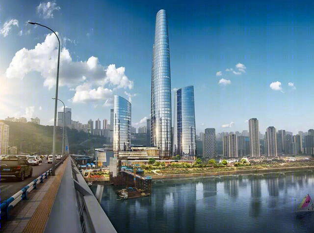 重庆陆海国际中心丨中国重庆丨美国 KPF 建筑师事务所-12