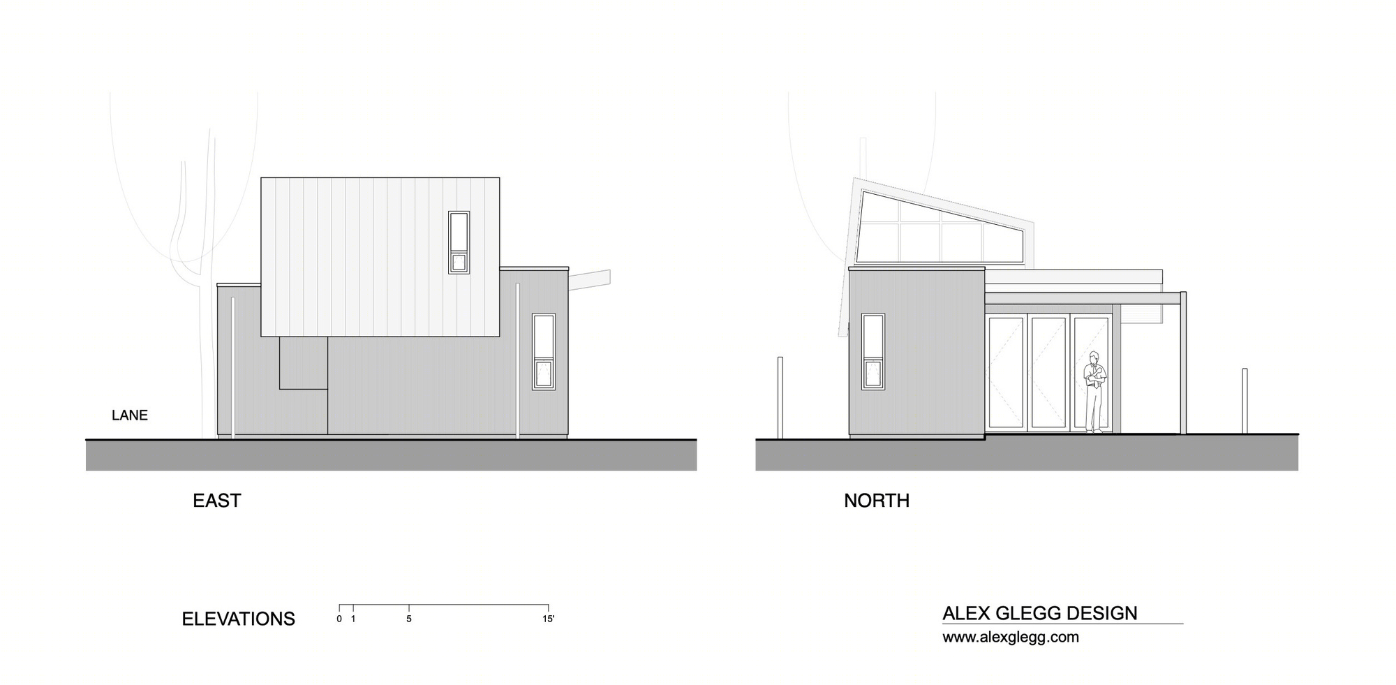 温哥华 Laneway House 别墅设计，打造室内外无缝连接空间-21