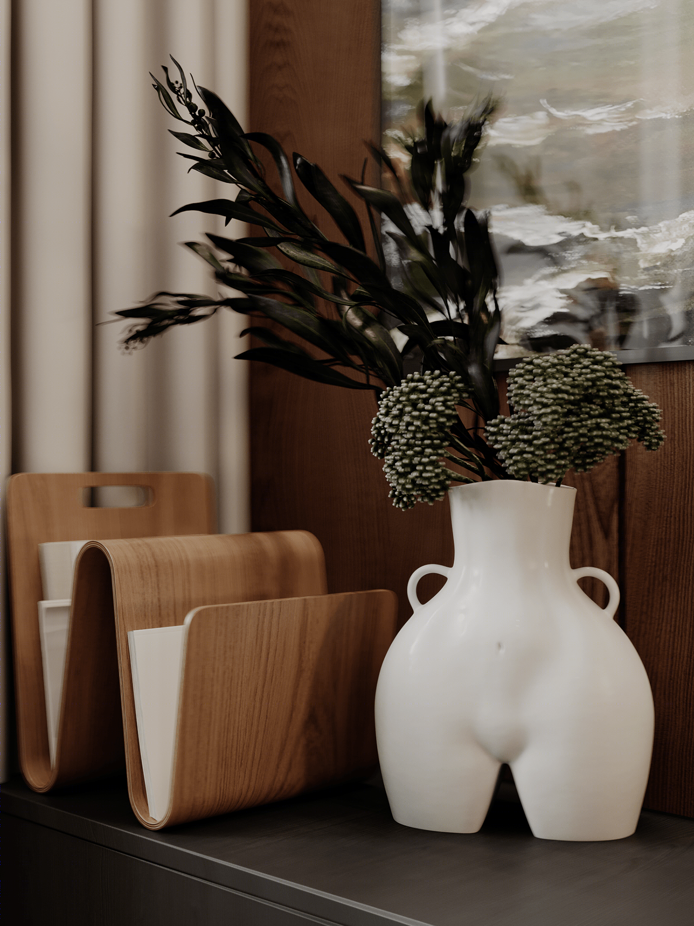 90平 开放式户型设计-18