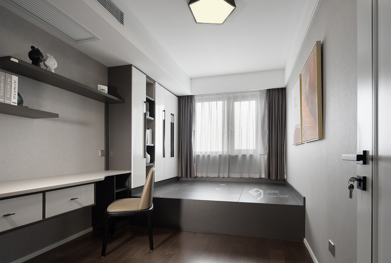 LYO空间设计 | 墨染似金-12