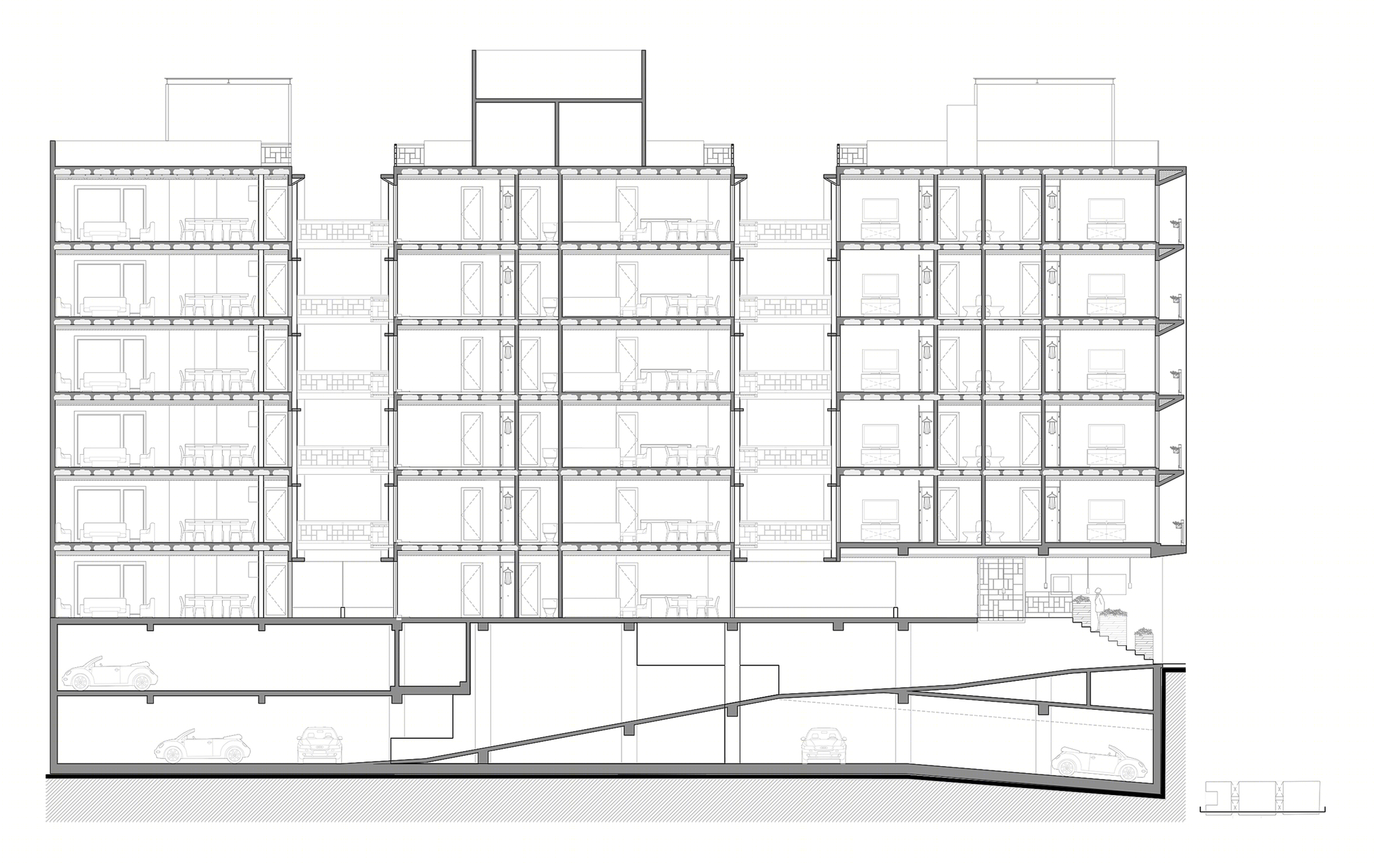 墨西哥城罗马社区 Coahuila 59 公寓楼-7