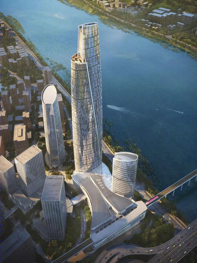 重庆陆海国际中心丨中国重庆丨美国 KPF 建筑师事务所-16