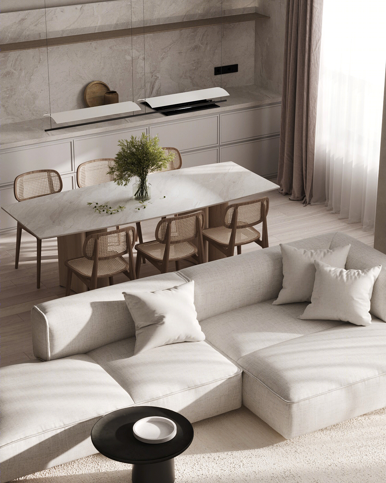 80㎡公寓设计 氛围感超足！-5