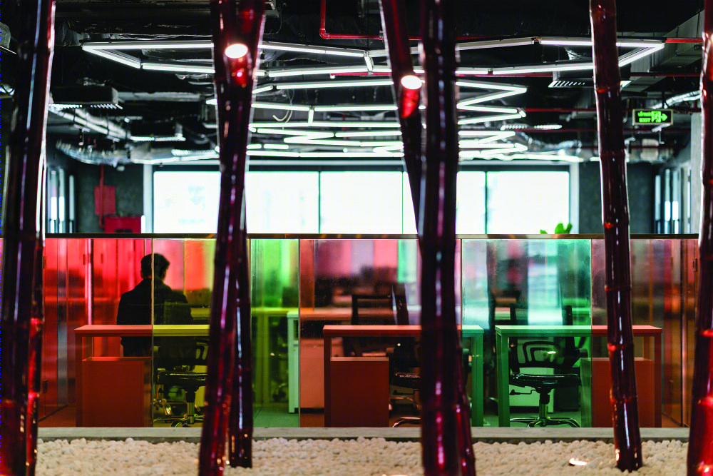 越南河内色站共享办公空间设计-22