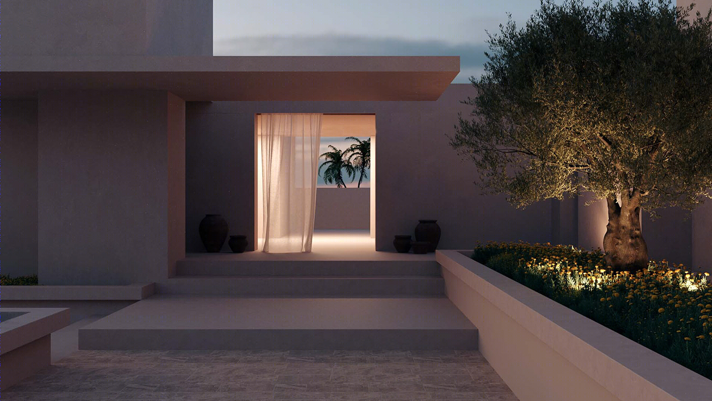 地中海风情别墅设计丨saraviana_archviz-8