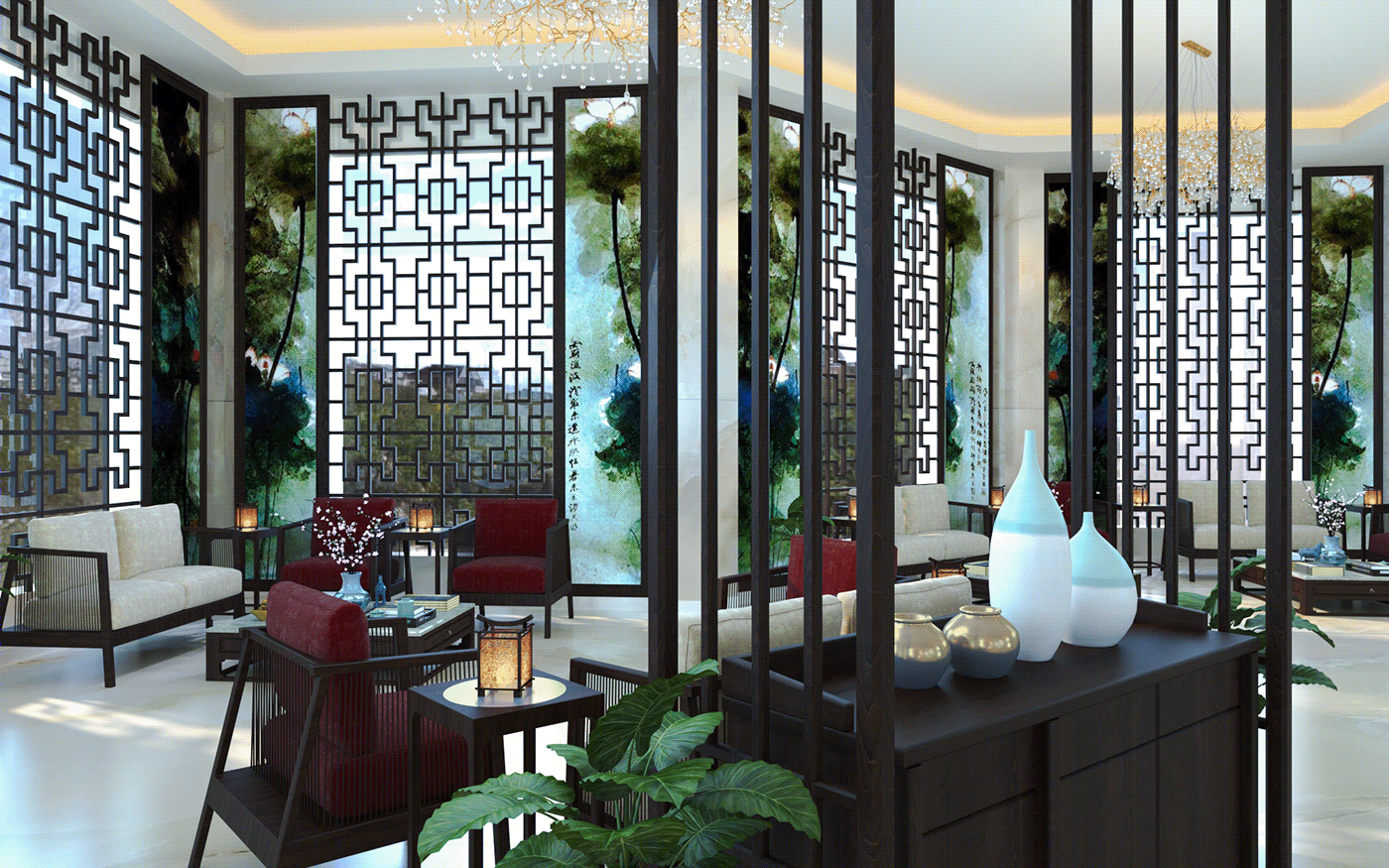 sara ayman丨酒店丨Reception (Chinese therapeutic tourist resort)-1