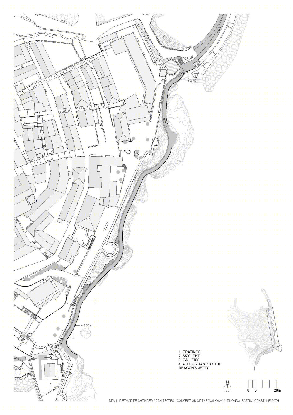 法国巴斯蒂亚亚蒂珑达海上长廊设计丨Dietmar Feichtinger Architectes-69