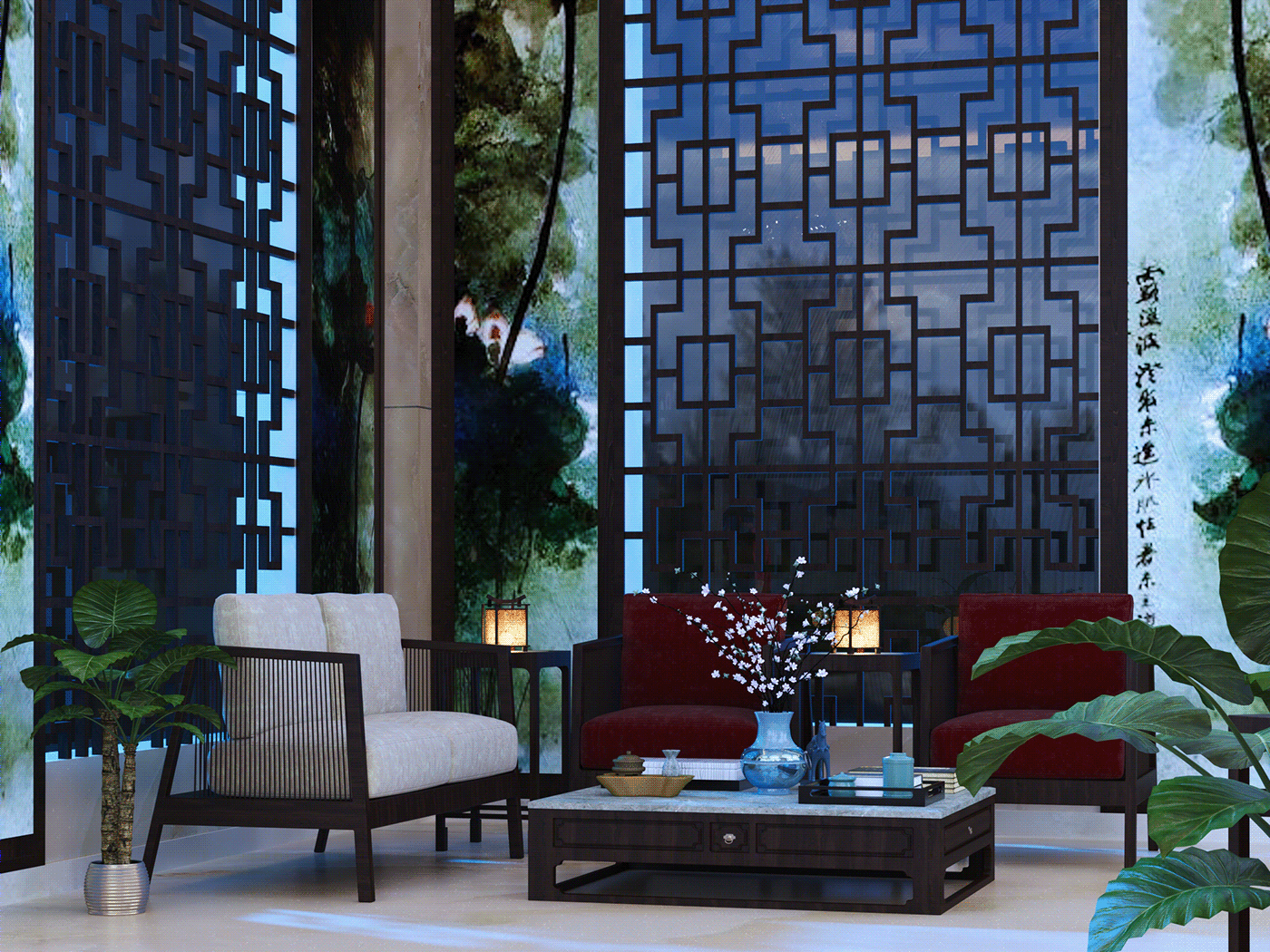 sara ayman丨酒店丨Reception (Chinese therapeutic tourist resort)-2