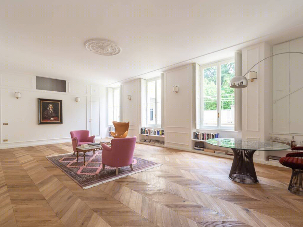 米兰 Missori 区 19 世纪新古典主义建筑室内设计-1