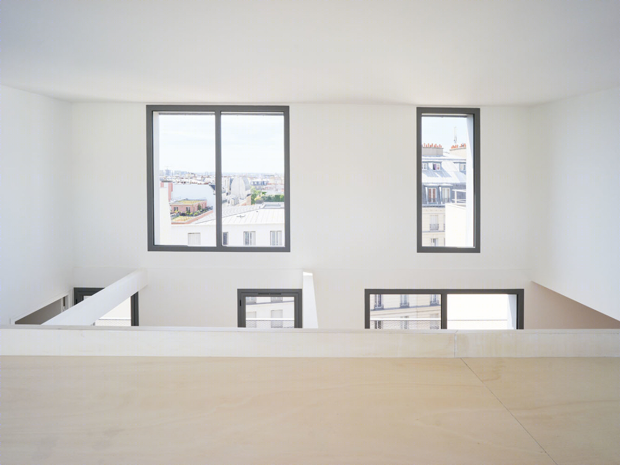 巴黎里昂极简主义建筑公寓-17