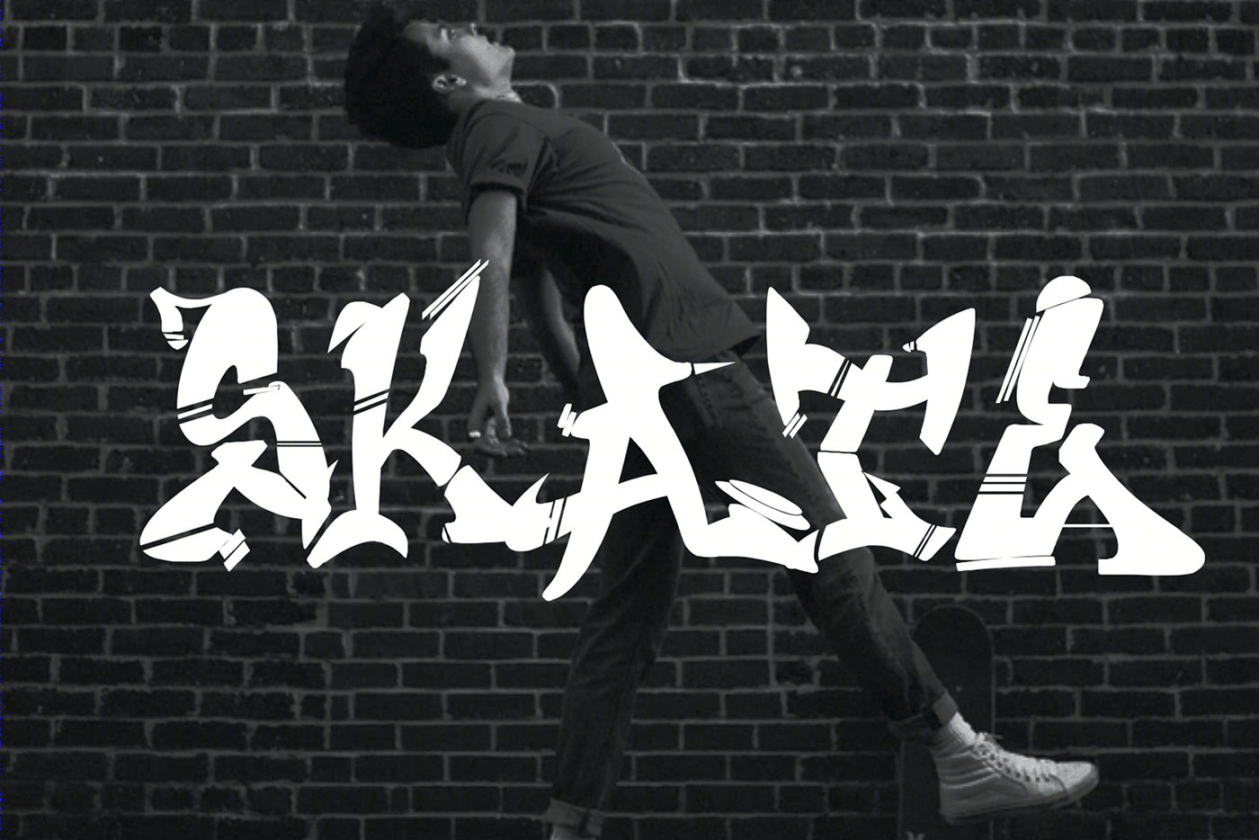 BOSSMAN Graffitifont 字体设计丨Cikareotype-2