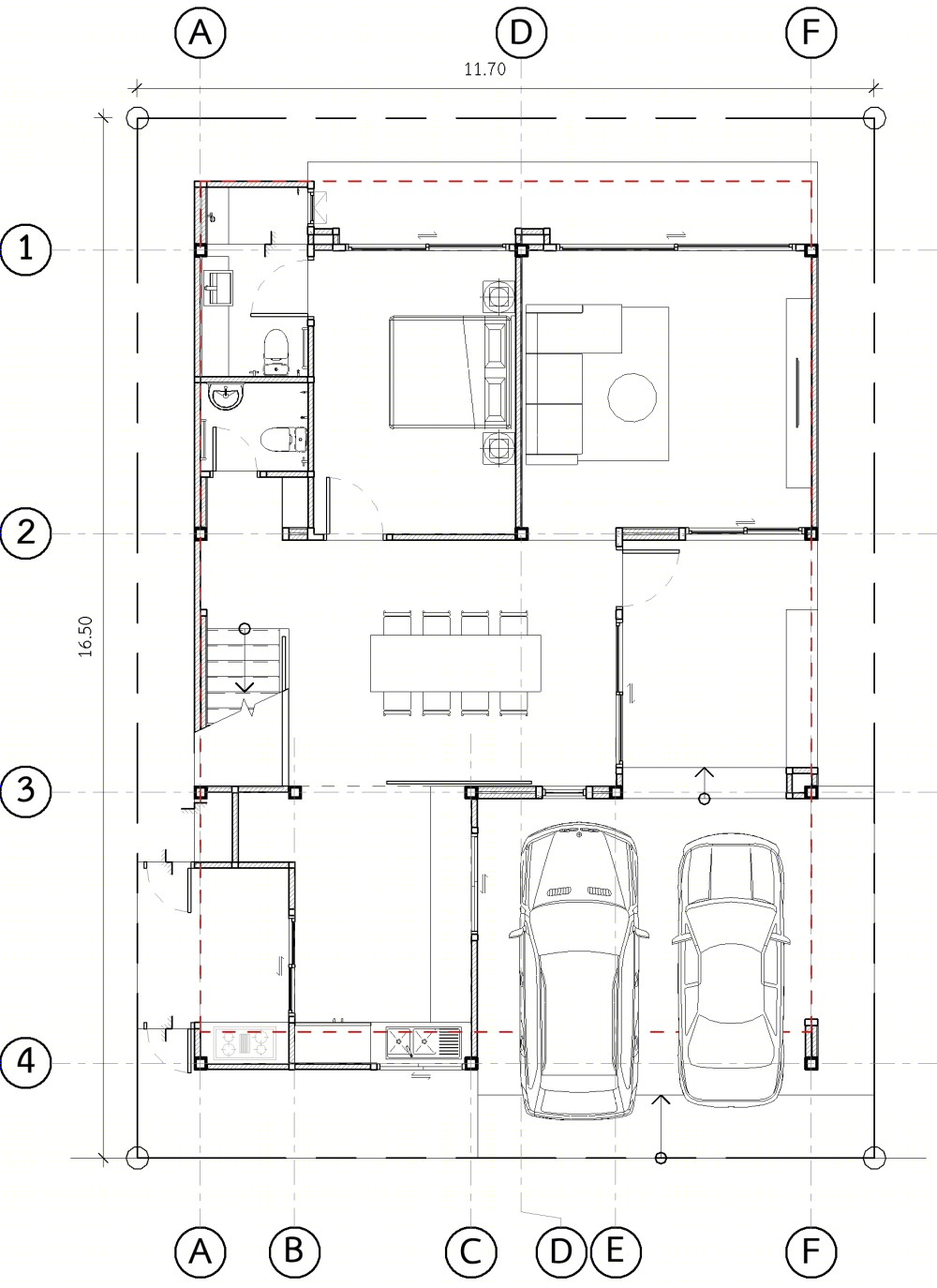 泰国 Baan PA*Ma*住宅 | 绿色核心、家庭共享空间与自然光线-33