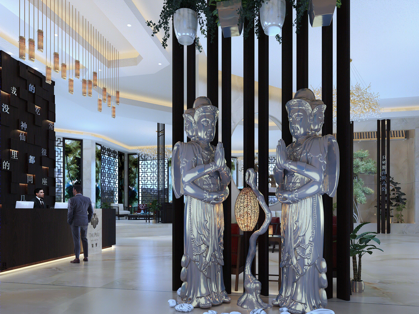 sara ayman丨酒店丨Reception (Chinese therapeutic tourist resort)-4