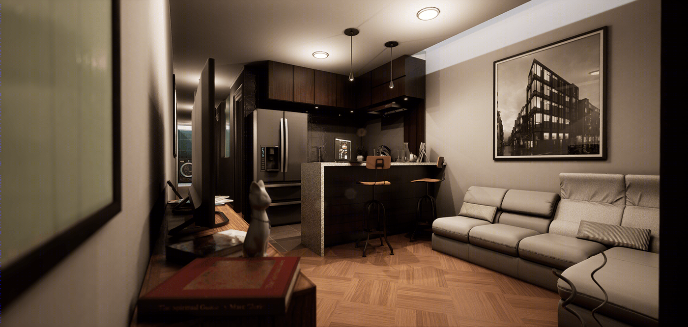 现代简约风公寓设计丨SODA FOUNTAIN  DEPARTMENT-3