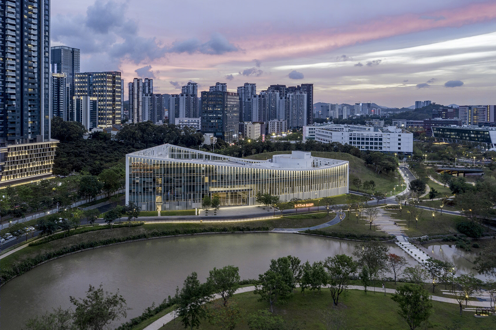 深圳南方科技大学会堂丨中国深圳丨深圳市欧博工程设计顾问有限公司-3