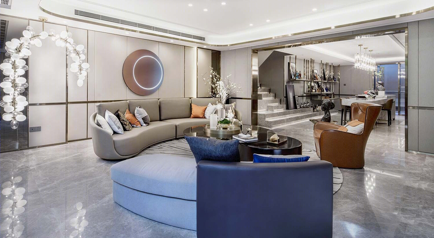 沈阳金地·樾檀山下叠洋房样板间丨中国沈阳丨北京顺迈佳室内设计有限公司-36