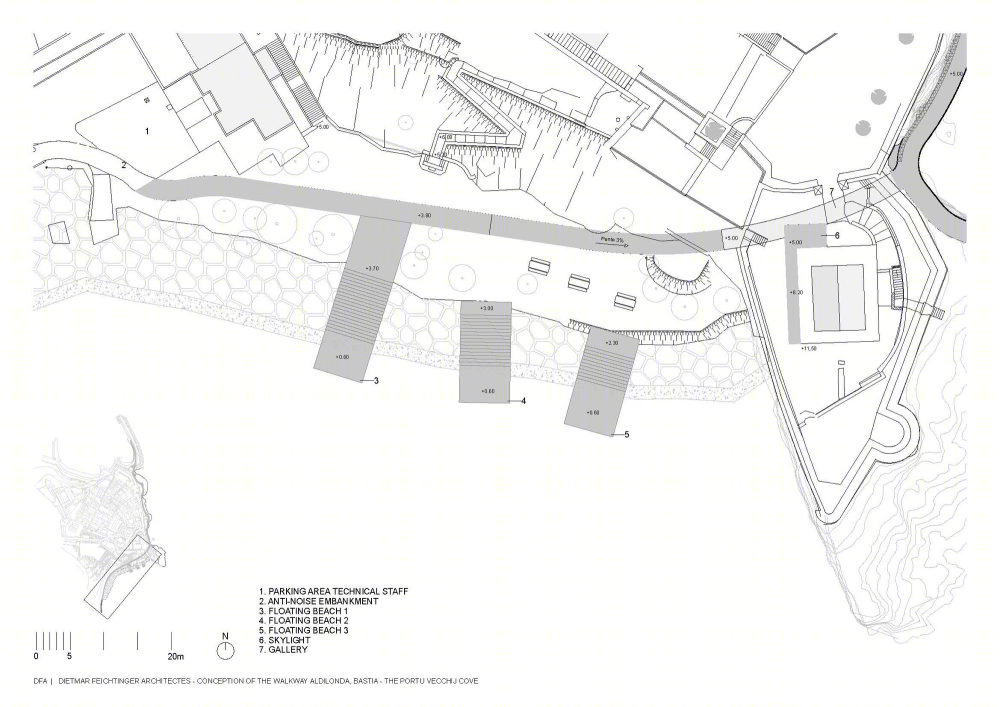 法国巴斯蒂亚亚蒂珑达海上长廊设计丨Dietmar Feichtinger Architectes-71